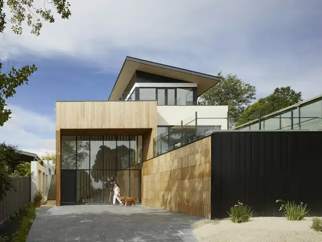Modern building exterior